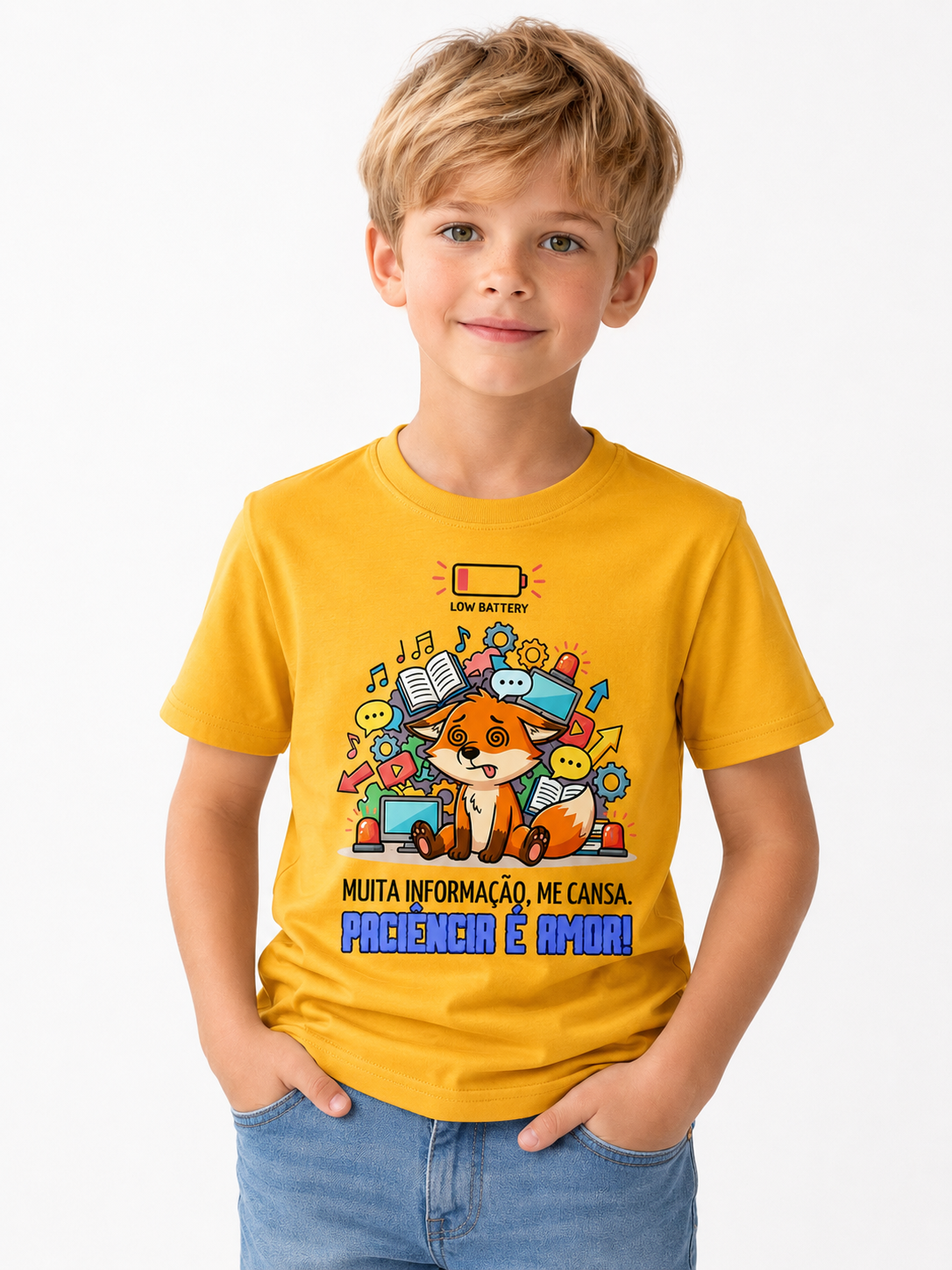Camiseta Paciência é amor