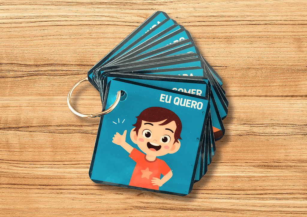 Chaveiro de Suporte Visual - Menino