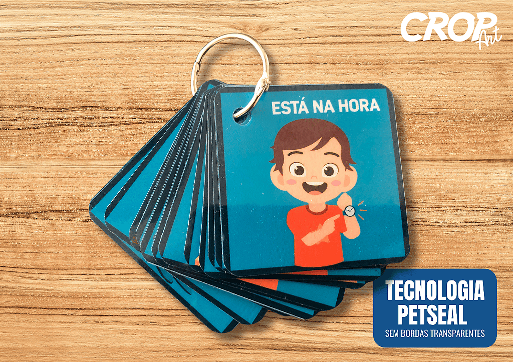 Chaveiro de Suporte Visual - Menino