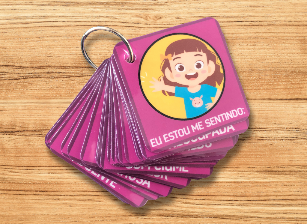 Chaveiro Emoções - Menina