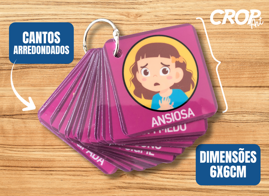 Chaveiro Emoções - Menina