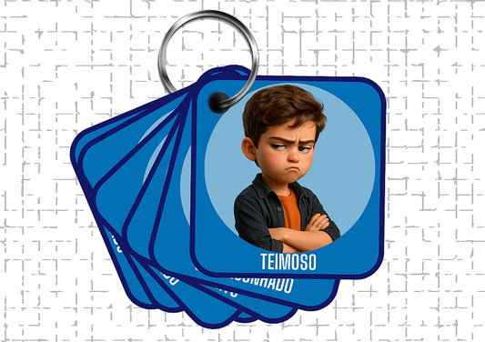 Chaveiro 21 Emoções Personalizadas PIXAR