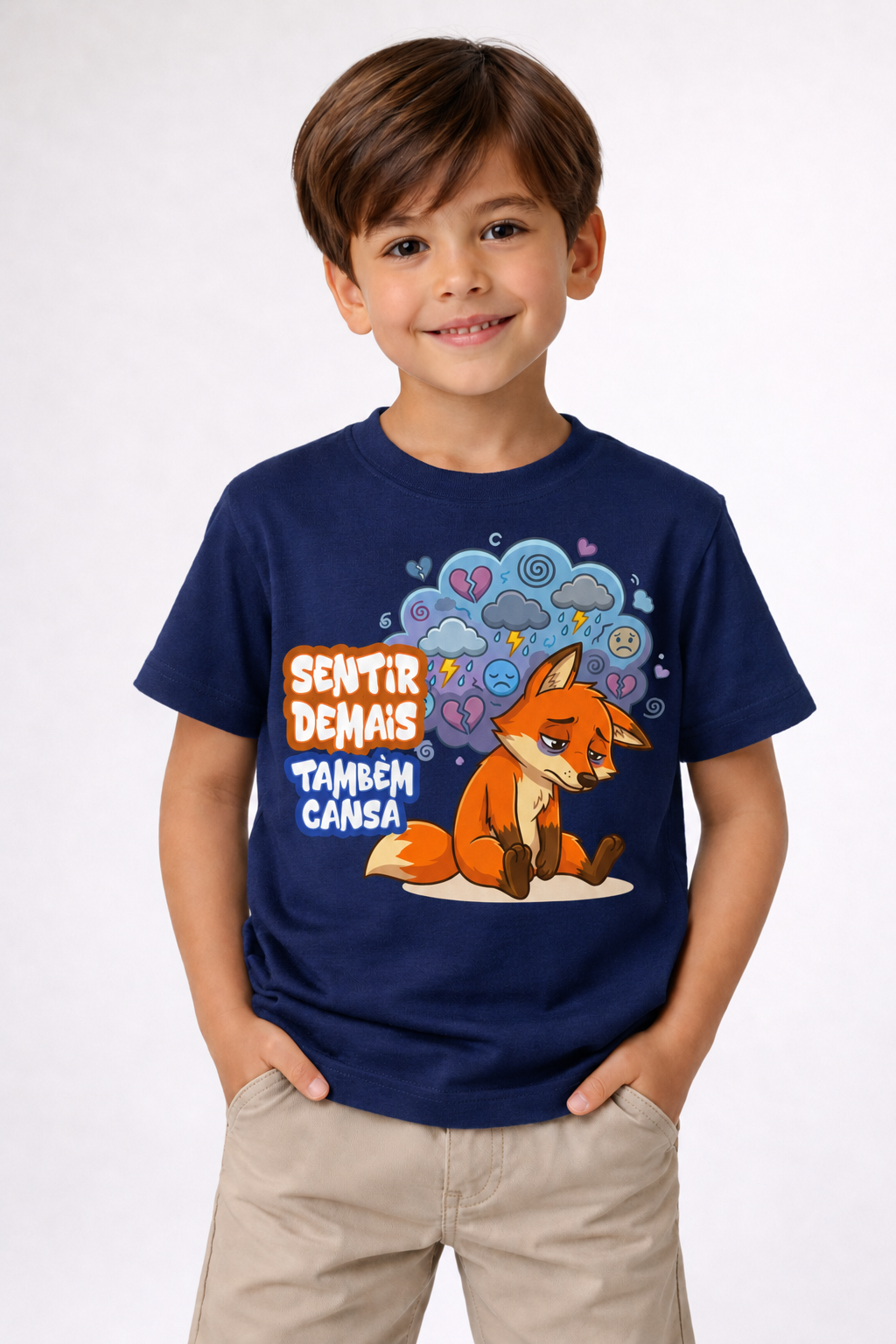 Camiseta Sentir Demais