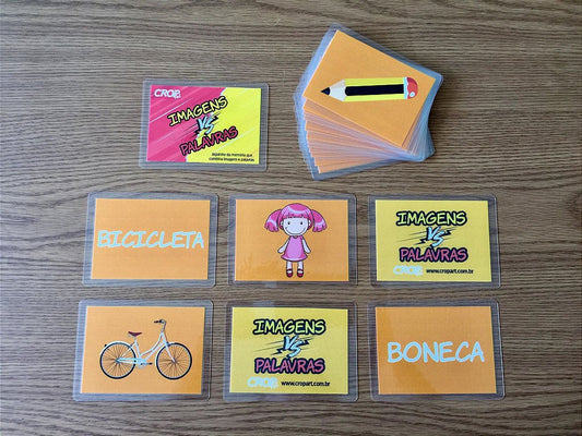 Imagens vs Palavras - Jogo da Memória