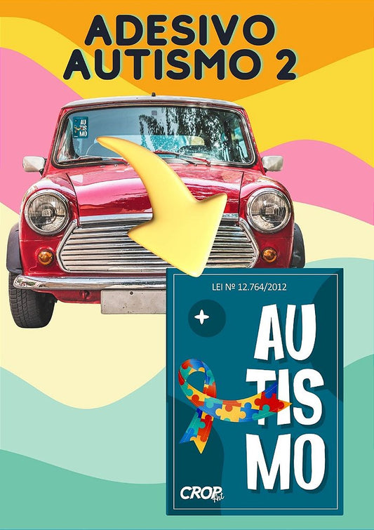 Adesivos de Autismo para Carro: identificação para Estacionamento II