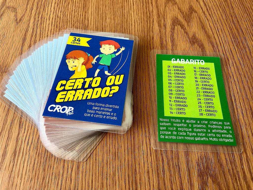 Certo ou Errado?