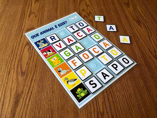 Placa Que animal é esse?