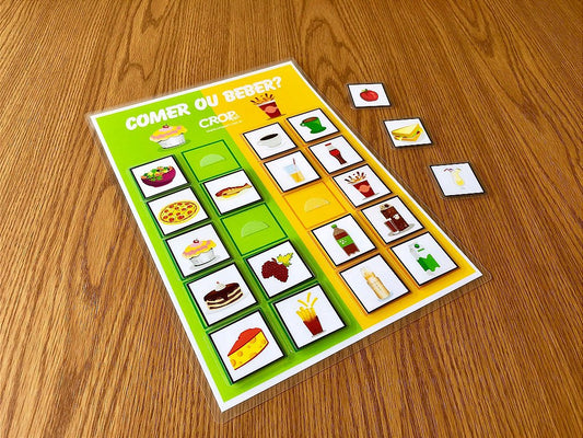 Placa Comer ou Beber?