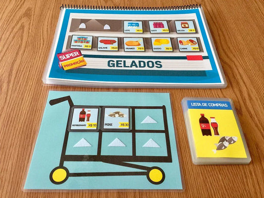 Enzo no Supermercado