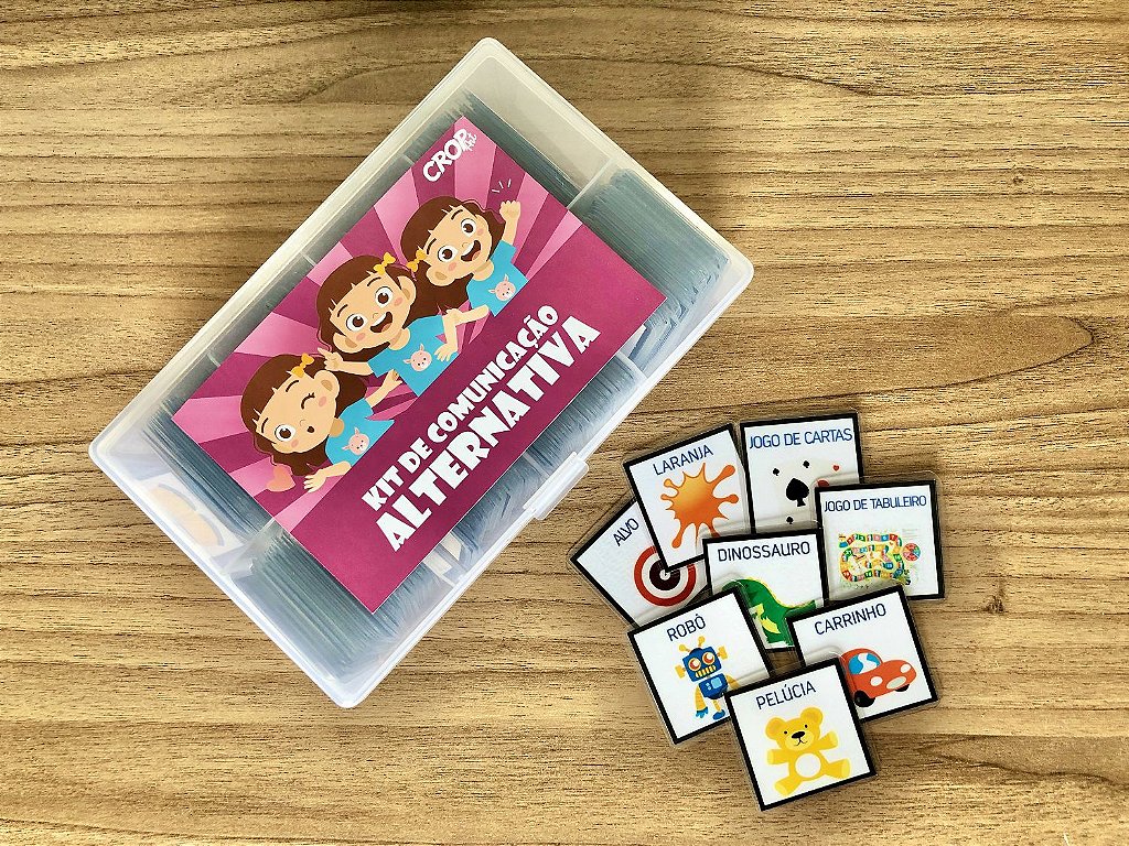 Kit PECs - Menina com 500 peças!