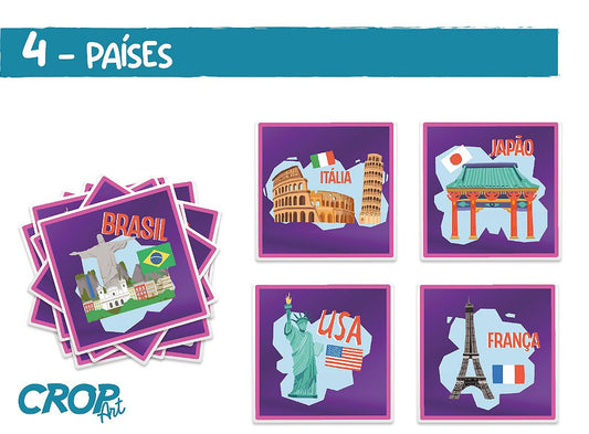 Jogo da Memória Gigante 100 peças