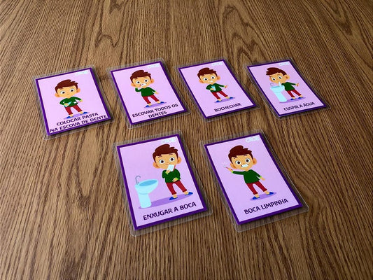 Rotina Banheiro - Menino