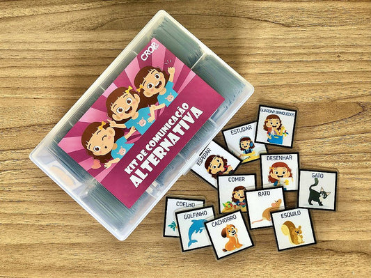 Kit PECs - Menina com 500 peças!