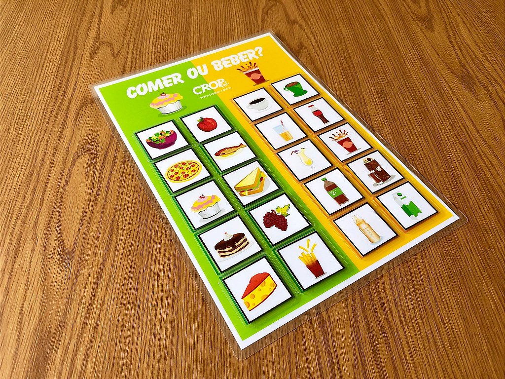 Placa Comer ou Beber?