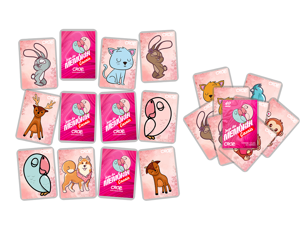 Jogo da Memória - Casais